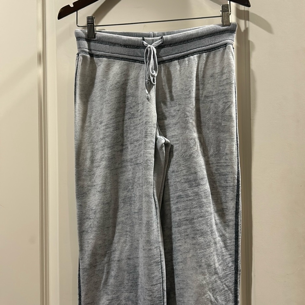 Zen by J America graphic Heathered drawstring Joggers lightweight sweatpants XS